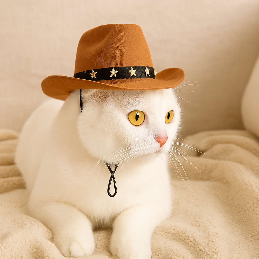 Sombrero Vaquero Gato