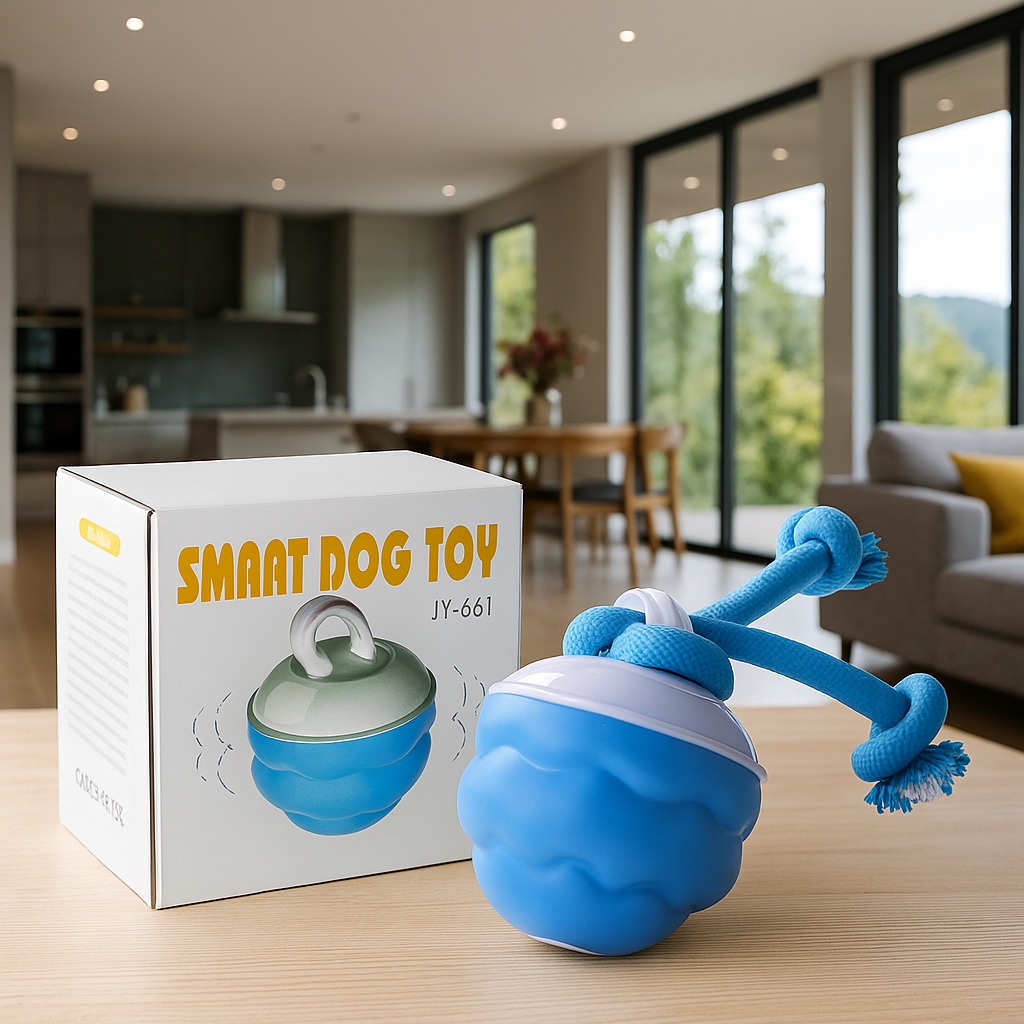 Pelota Interactiva Auto‑Rebotante – Diversión sin fin para perros y gatos