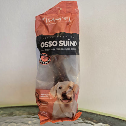 Hueso de Cerdo Premium — Resistente, Natural y Delicioso para Masticadores Intensos