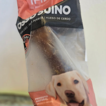 Hueso de Cerdo Premium — Resistente, Natural y Delicioso para Masticadores Intensos
