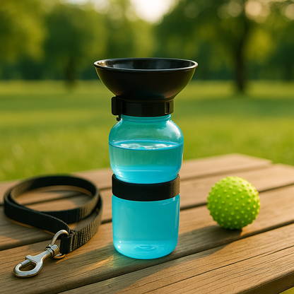 Dispensador portátil de agua para mascotas