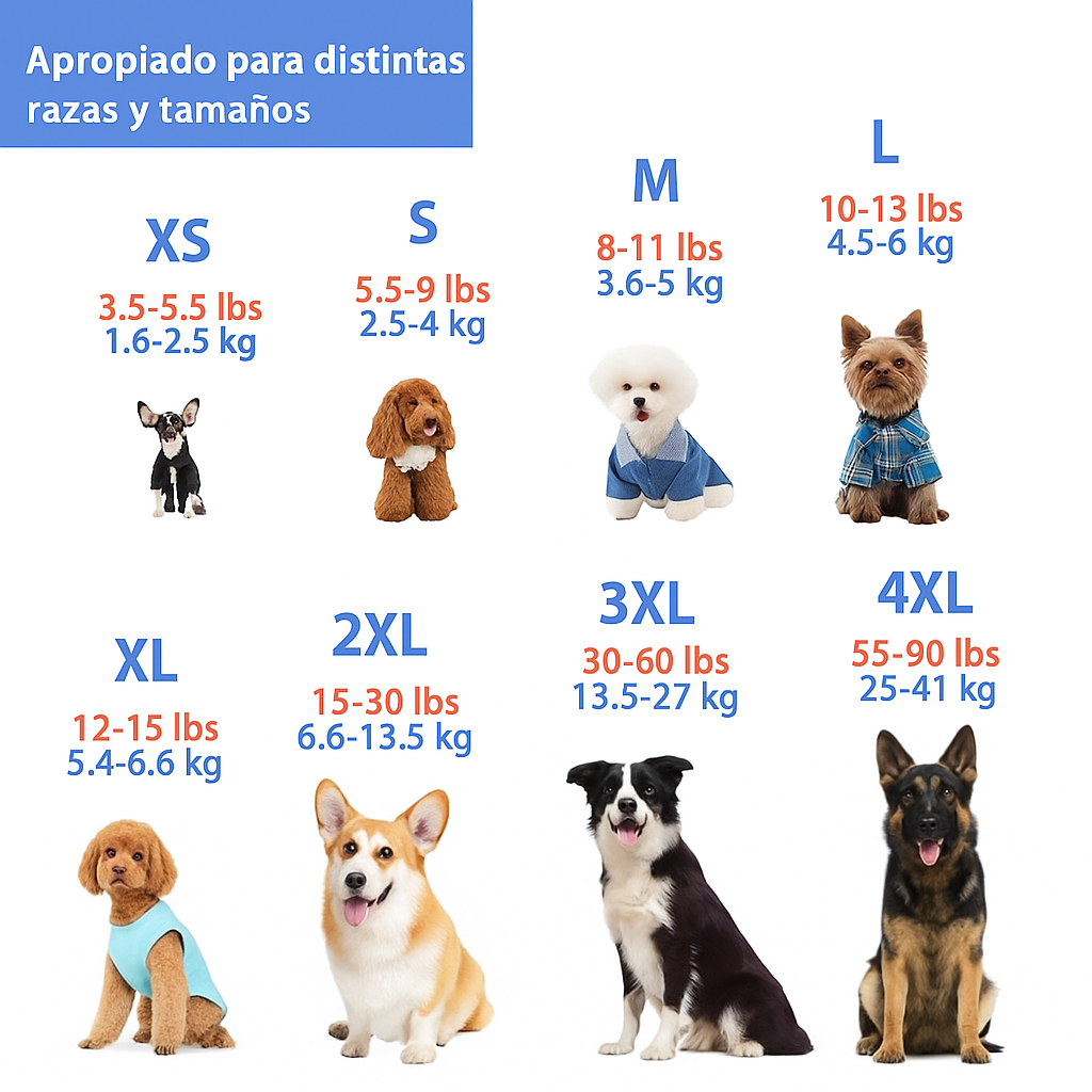 Camisas para Perros de Protección Solar