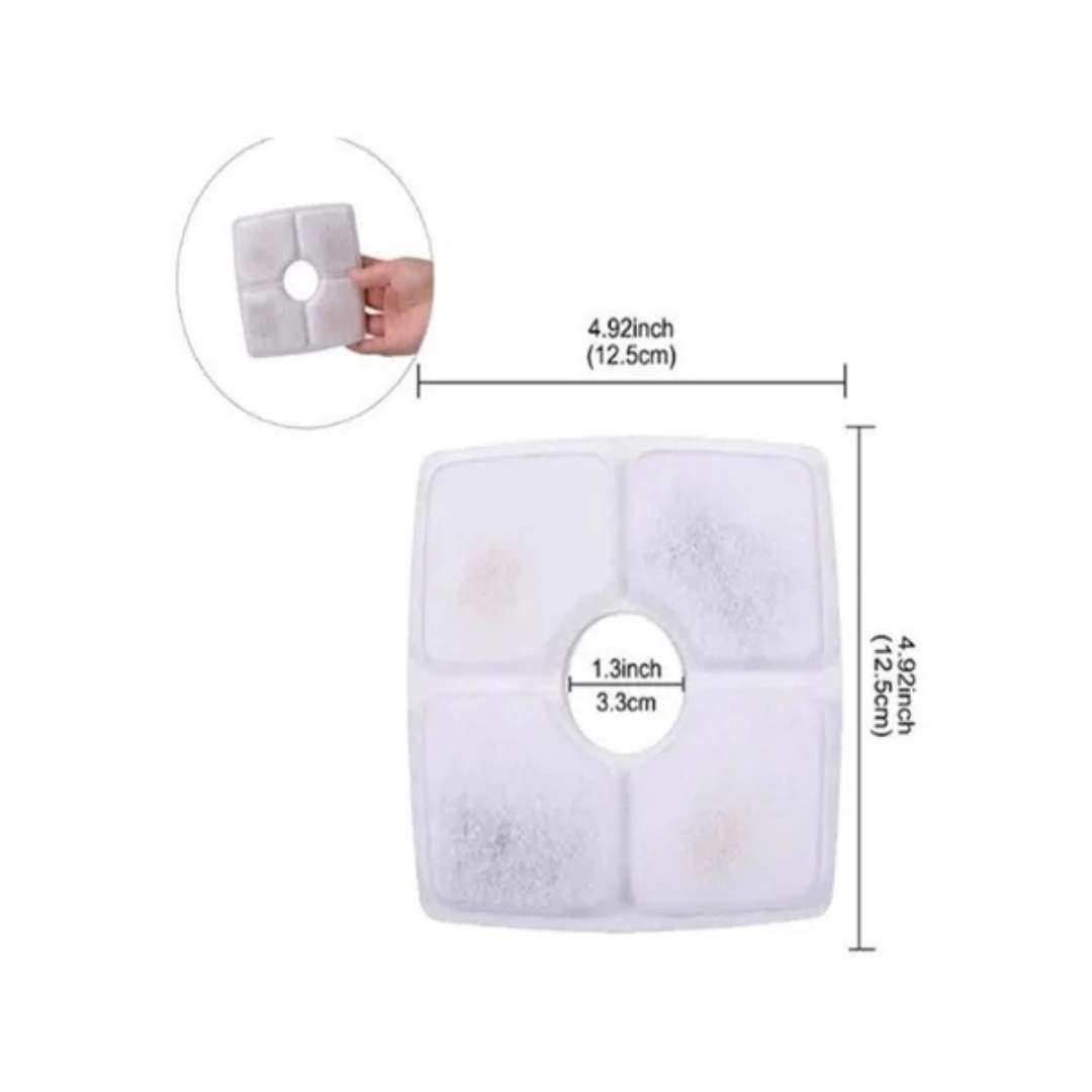 Pack 4 Filtros Fuentes de Agua