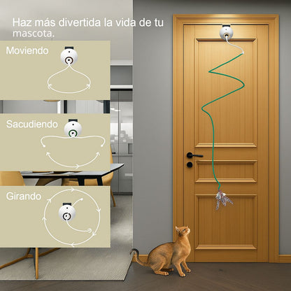 TailTwirl – Juguete Eléctrico Colgante Inteligente para Gatos