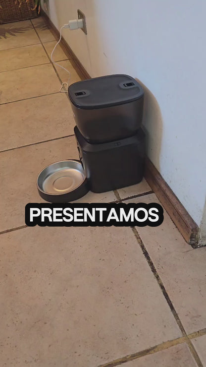 Dispensador Automático con Cámara WIFI Negro